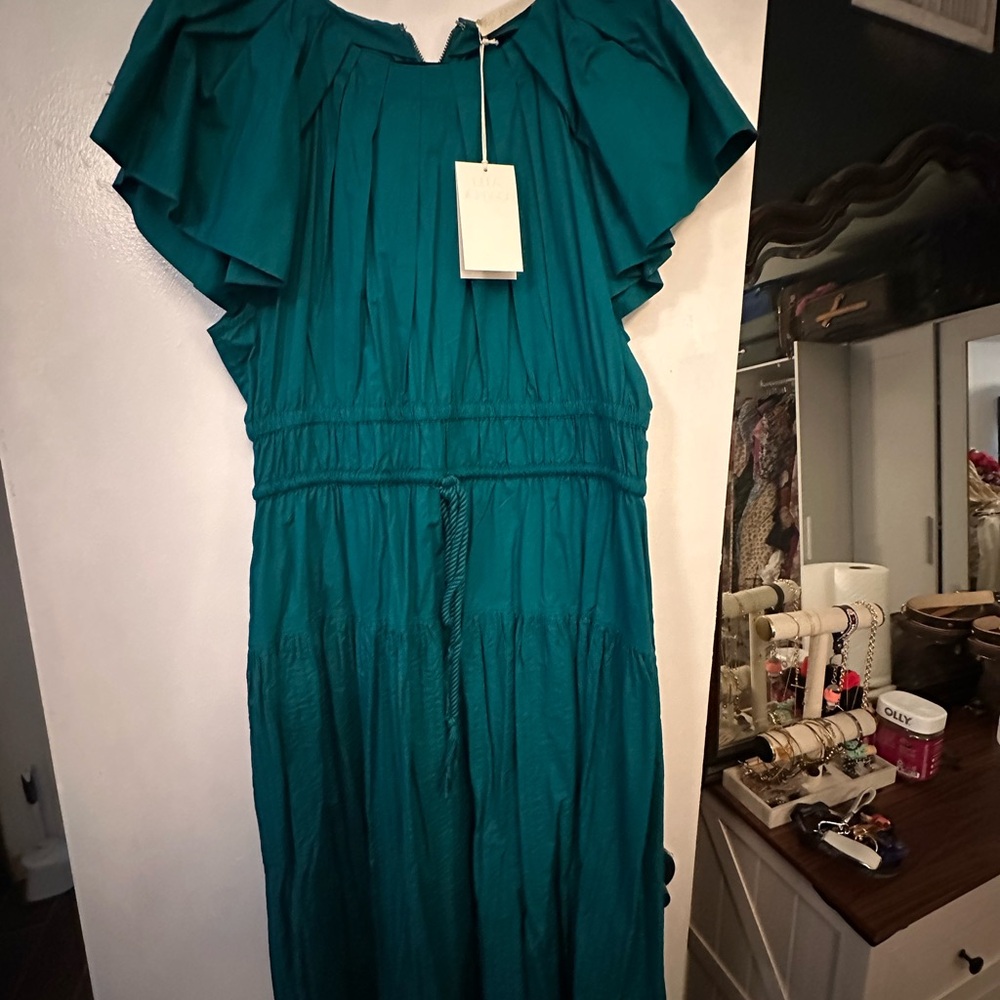 Ulla Johnson Teal Dress